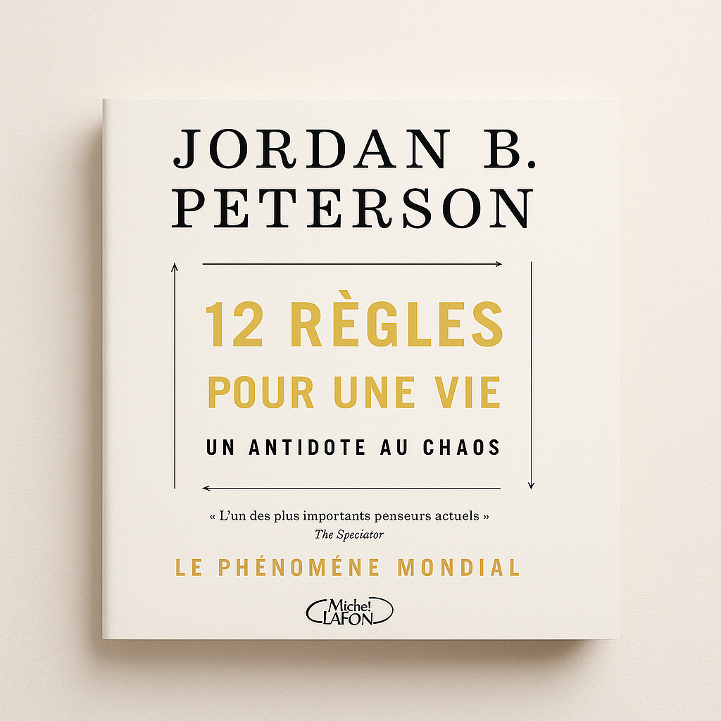 Couverture du livre 12 règles pour une vie, de Jordan Peterson 